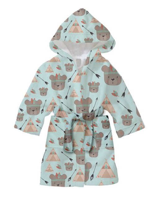 Детски Халат "Мечета Индианци"