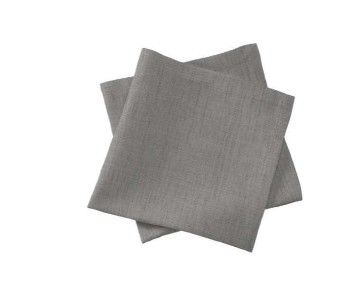 Текстилни Салфетки за Маса Сива