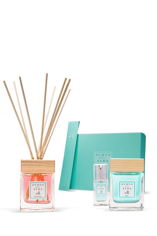 Подаръчен комплект ароматизи- ращи дифузери Mare 100 мл & Cala del Fico 100 мл & Спрей Mare 15 мл