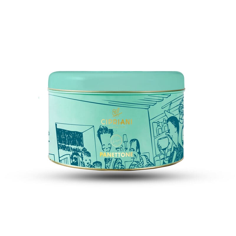 Cipriani Панетоне в метална кутия 1 кг „The Legend of Harry‘s Bar“ – Limited Edition