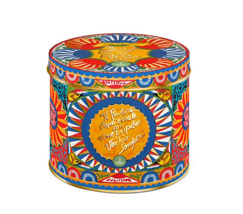 Fiasconaro Dolce&Gabbana IL PANETTONE TRADIZIONALE AL VINO PERPETUO VECCHIO SAMPERI 1KG