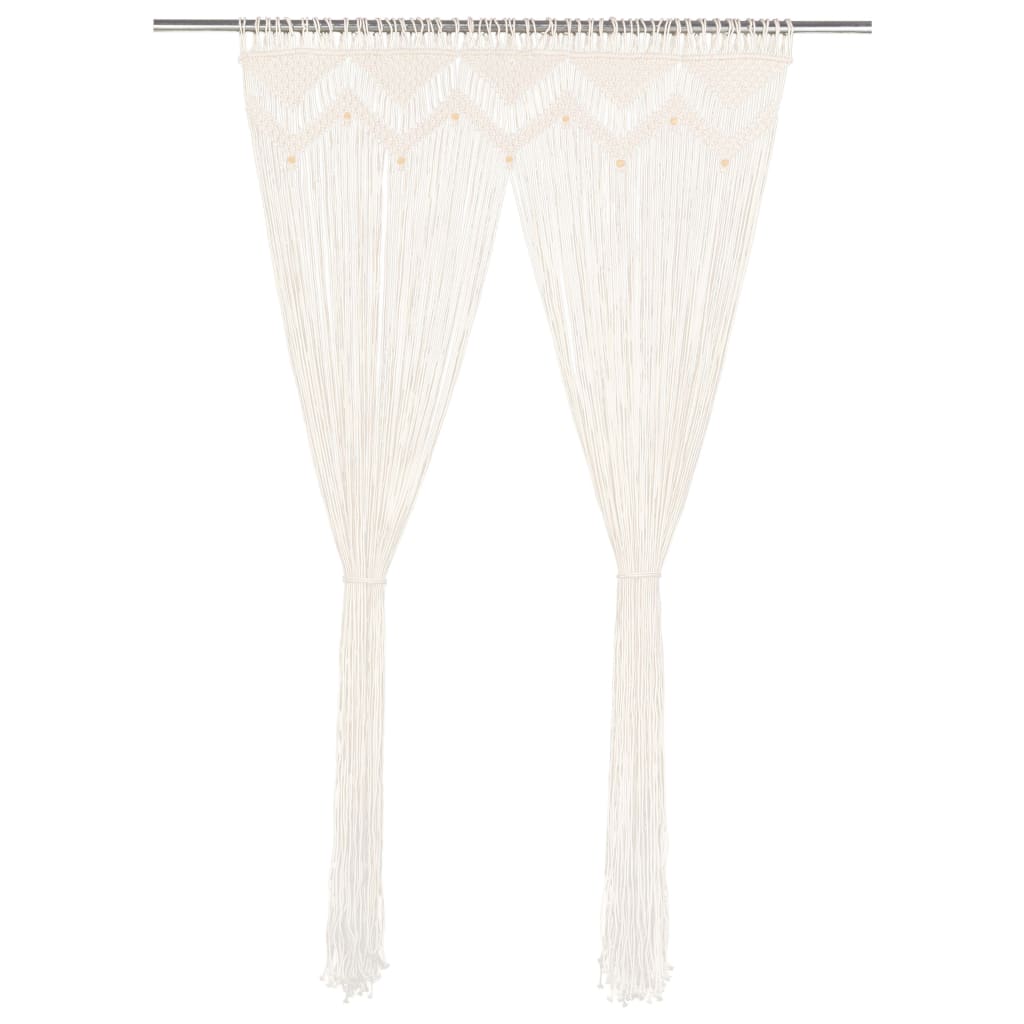 Завеса макраме, 140x240 см, памук