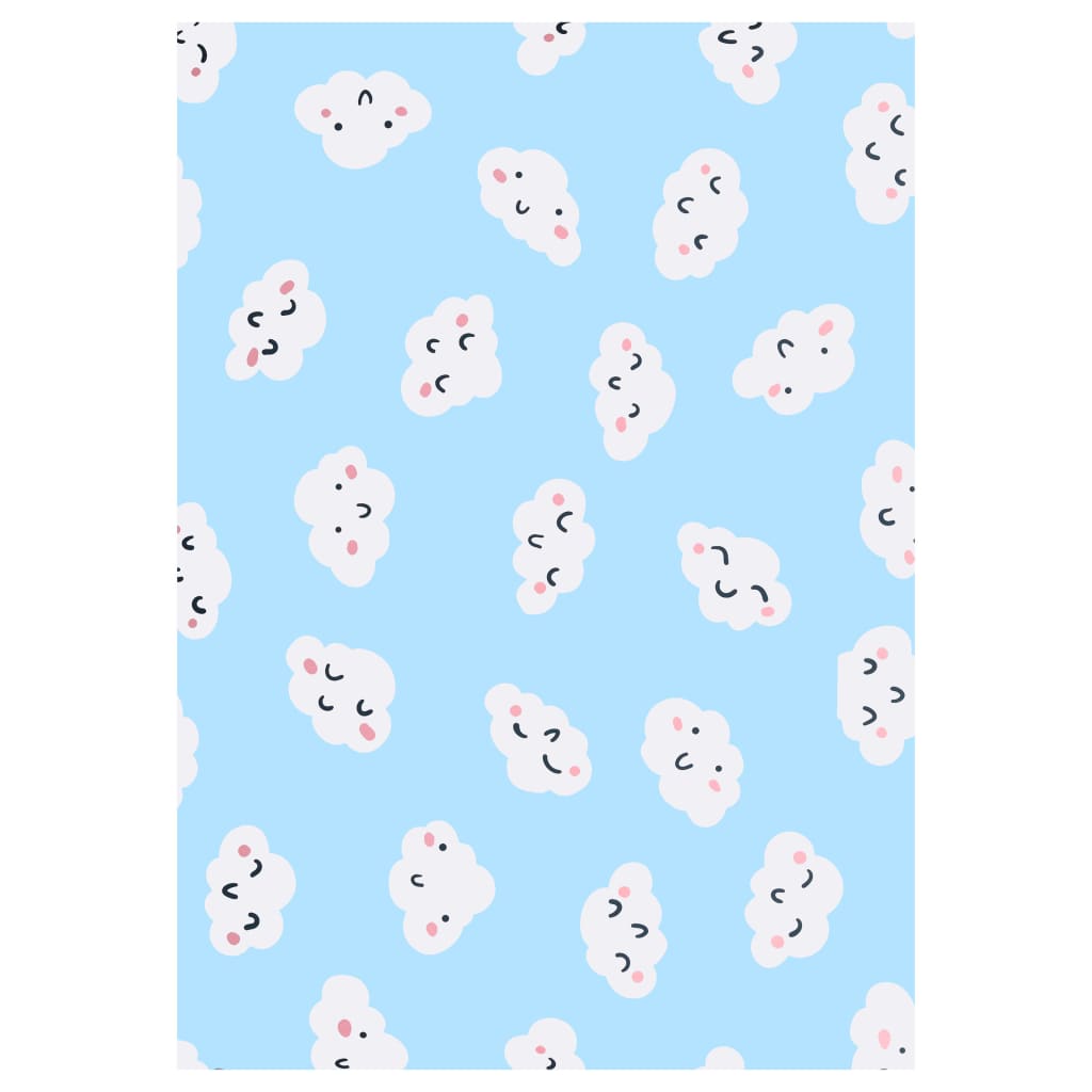 Пъстър килим с принт, 160x230 см, текстил