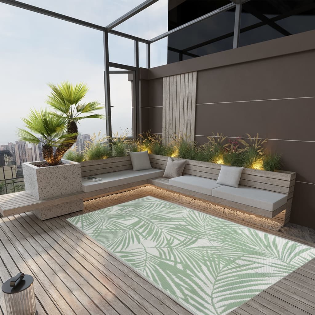 Килим за открито, ARAKIL зелен, 120x180 см, PP