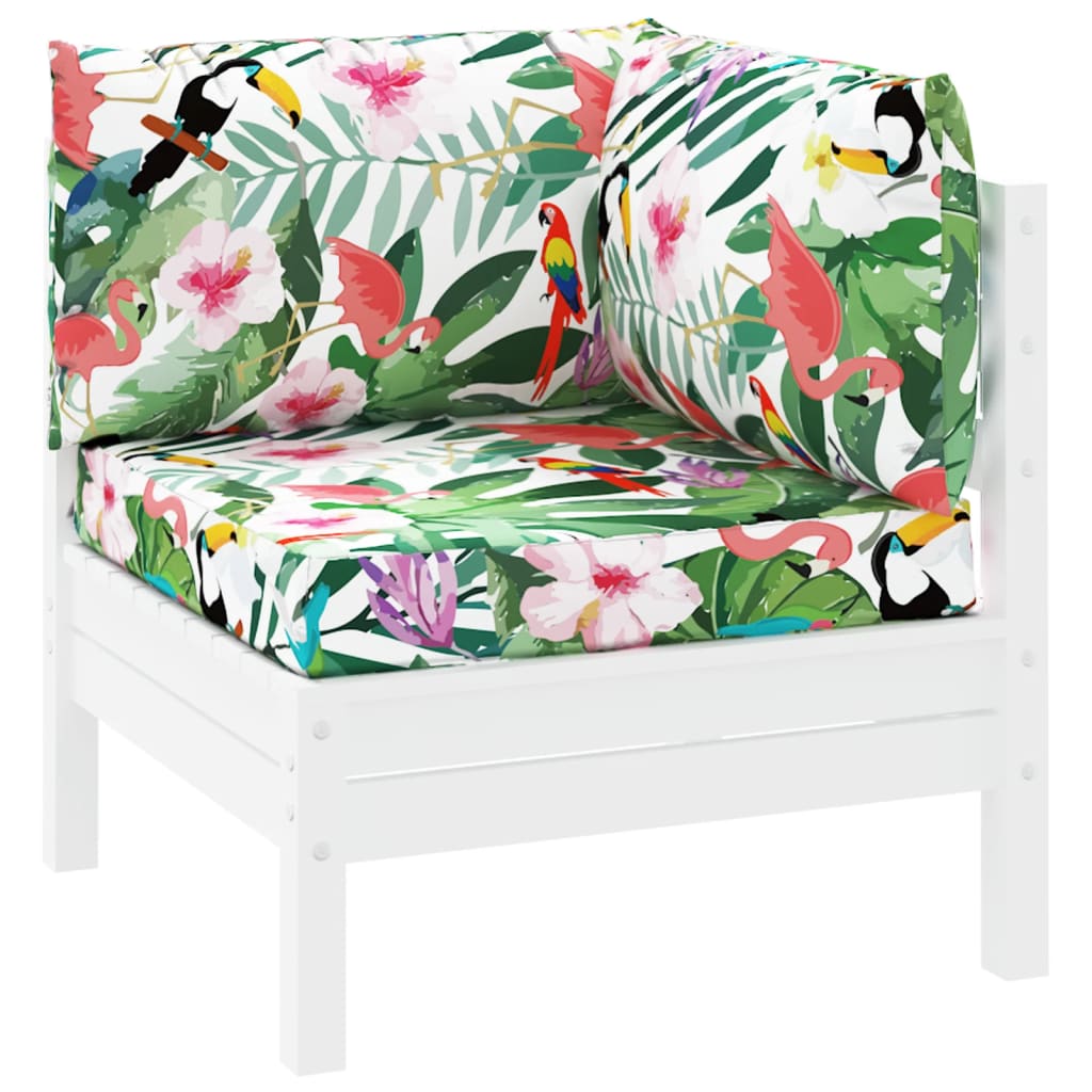 Палетни възглавници, 3 бр, многоцветни, плат Оксфорд Палетни възглавници, 3 бр, многоцветни, плат Оксфорд