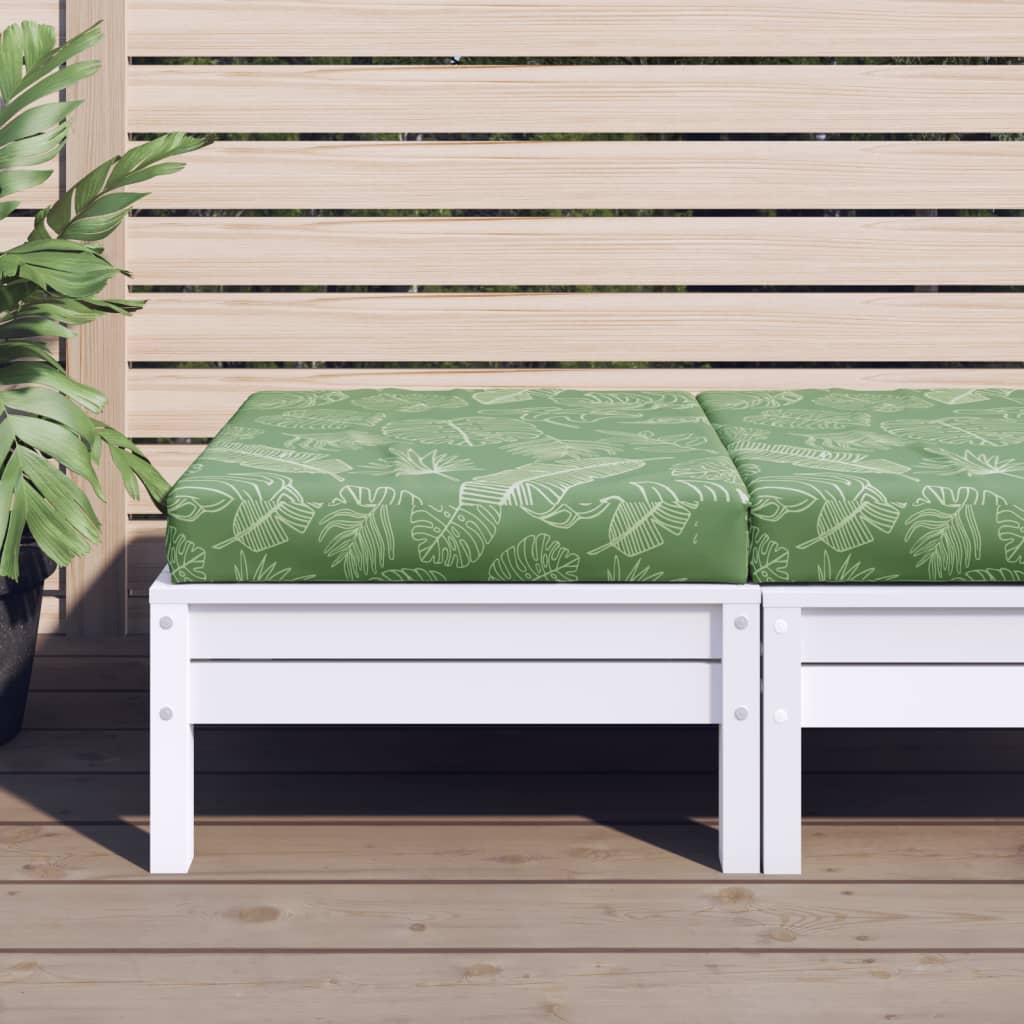 Палетна възглавница на листа 60x60x8 см Оксфорд плат