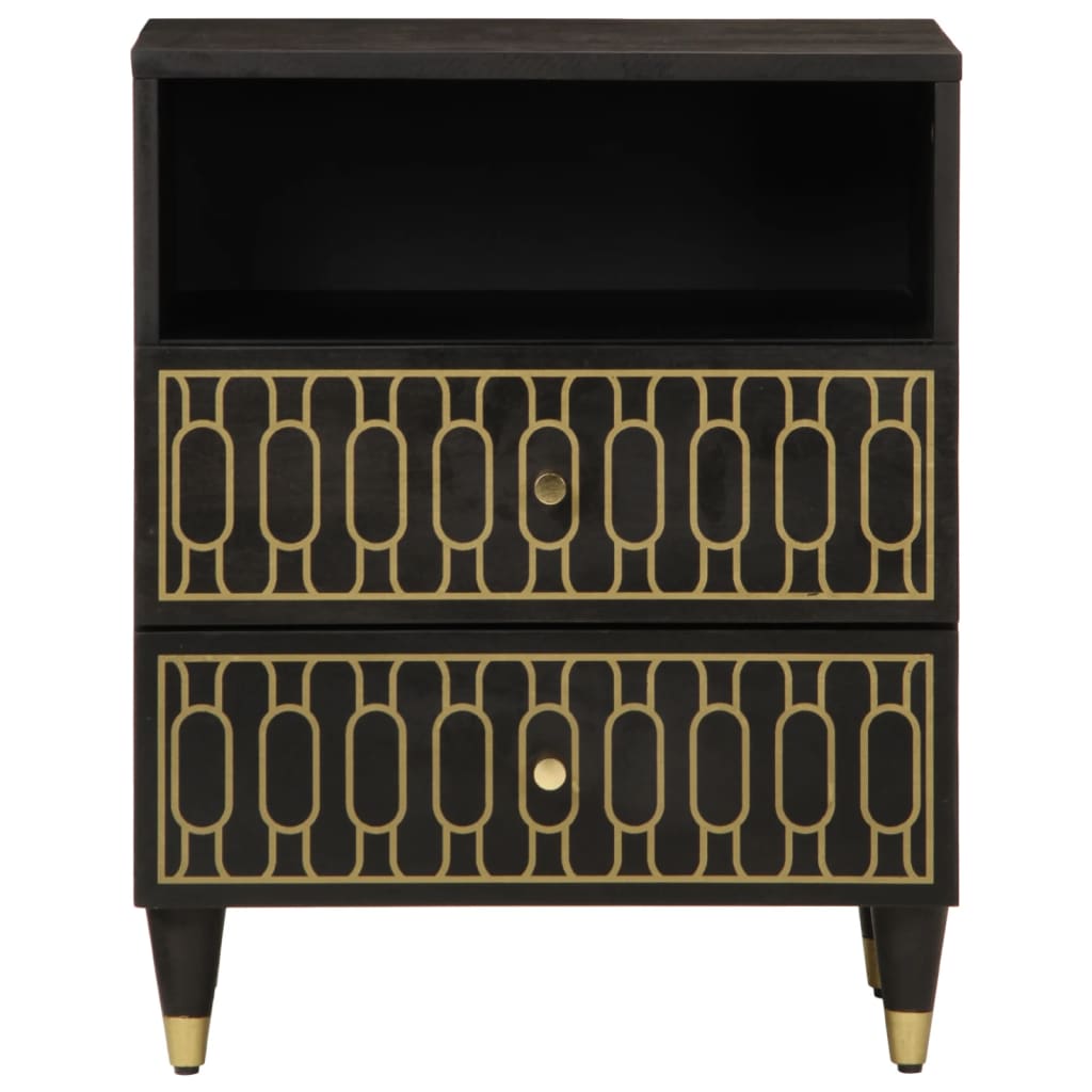 Нощно шкафче 50x33x60 см мангово дърво масив Нощно шкафче 50x33x60 см мангово дърво масив