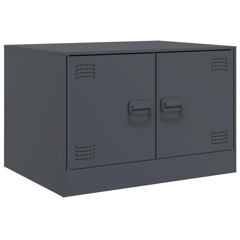 Маса за кафе, антрацит, 67x50x44 см, стомана Маса за кафе, антрацит, 67x50x44 см, стомана