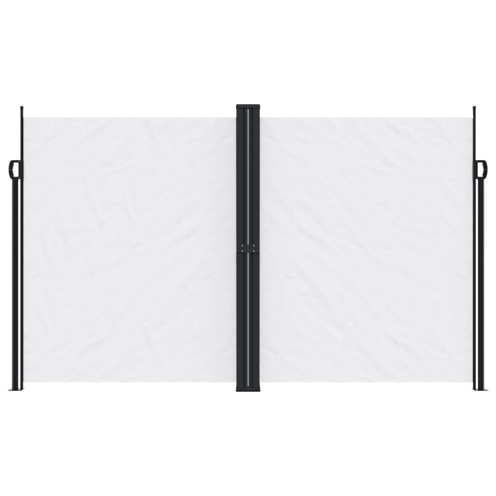 Прибираща се странична тента, бяла, 200x1200 см Прибираща се странична тента, бяла, 200x1200 см