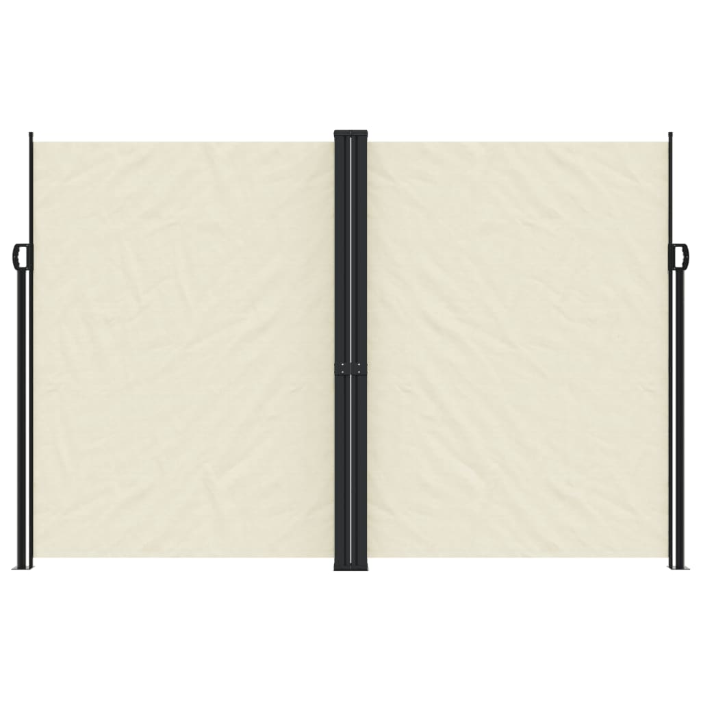 Прибираща се странична тента, кремава, 220x1200 см Прибираща се странична тента, кремава, 220x1200 см