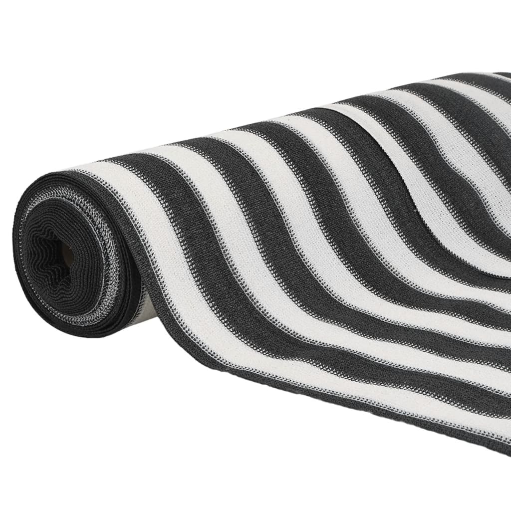 Засенчваща мрежа антрацит и бял 1,5x50 м HDPE 150 г/м? Засенчваща мрежа антрацит и бял 1,5x50 м HDPE 150 г/м?