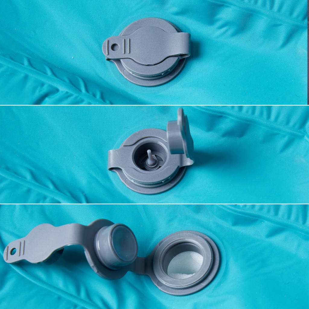 Самонадуваем дюшек за къмпинг с възглавница за 1 човек син Самонадуваем дюшек за къмпинг с възглавница за 1 човек син