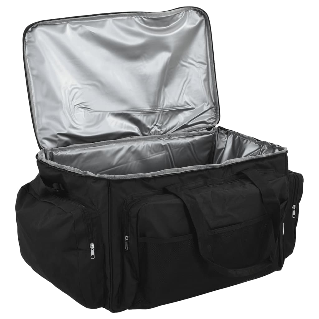 Риболовна чанта водоустойчива черна оксфорд тъкан Риболовна чанта водоустойчива черна оксфорд тъкан