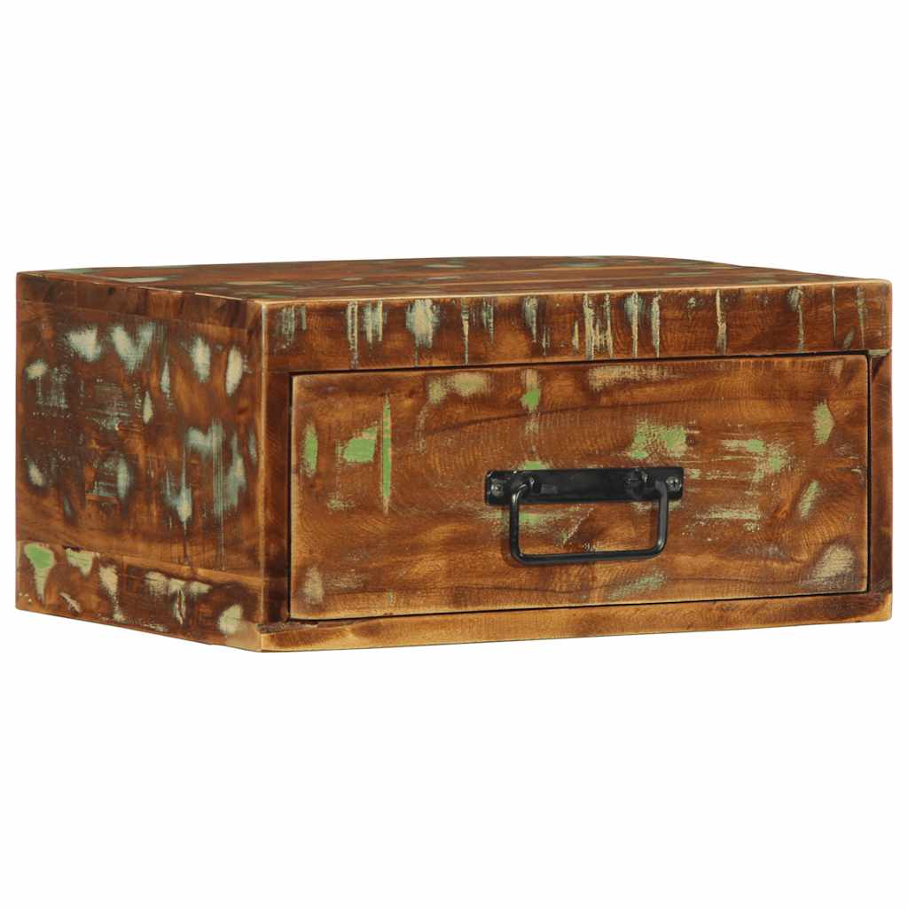 Стенно нощно шкафче от масивна дървесина възстановено Стенно нощно шкафче от масивна дървесина възстановено