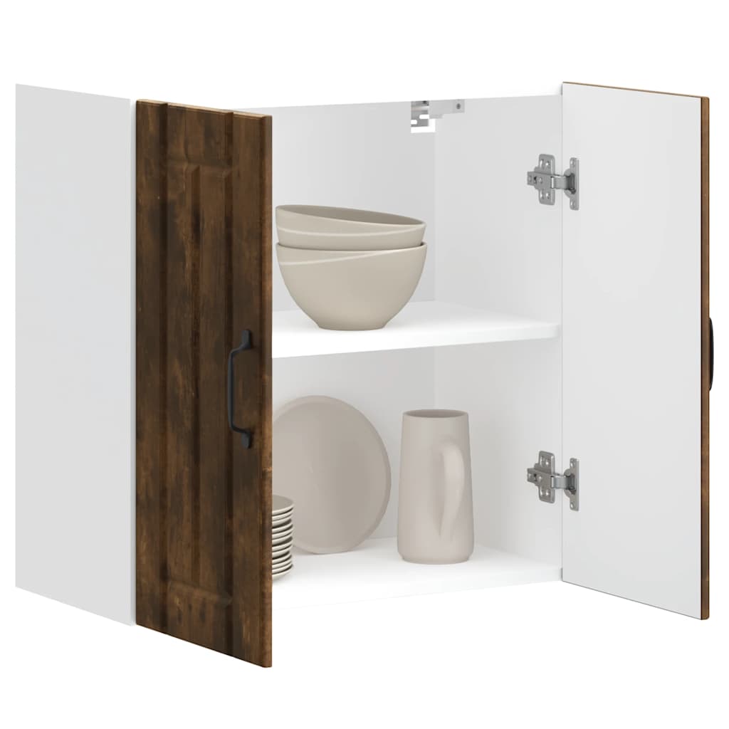 Кухненски стенен шкаф Lucca, опушен дъб, инженерно дърво