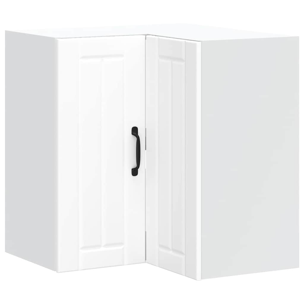 Кухненски стенен ъглов шкаф Lucca, бял, инженерно дърво Кухненски стенен ъглов шкаф Lucca, бял, инженерно дърво