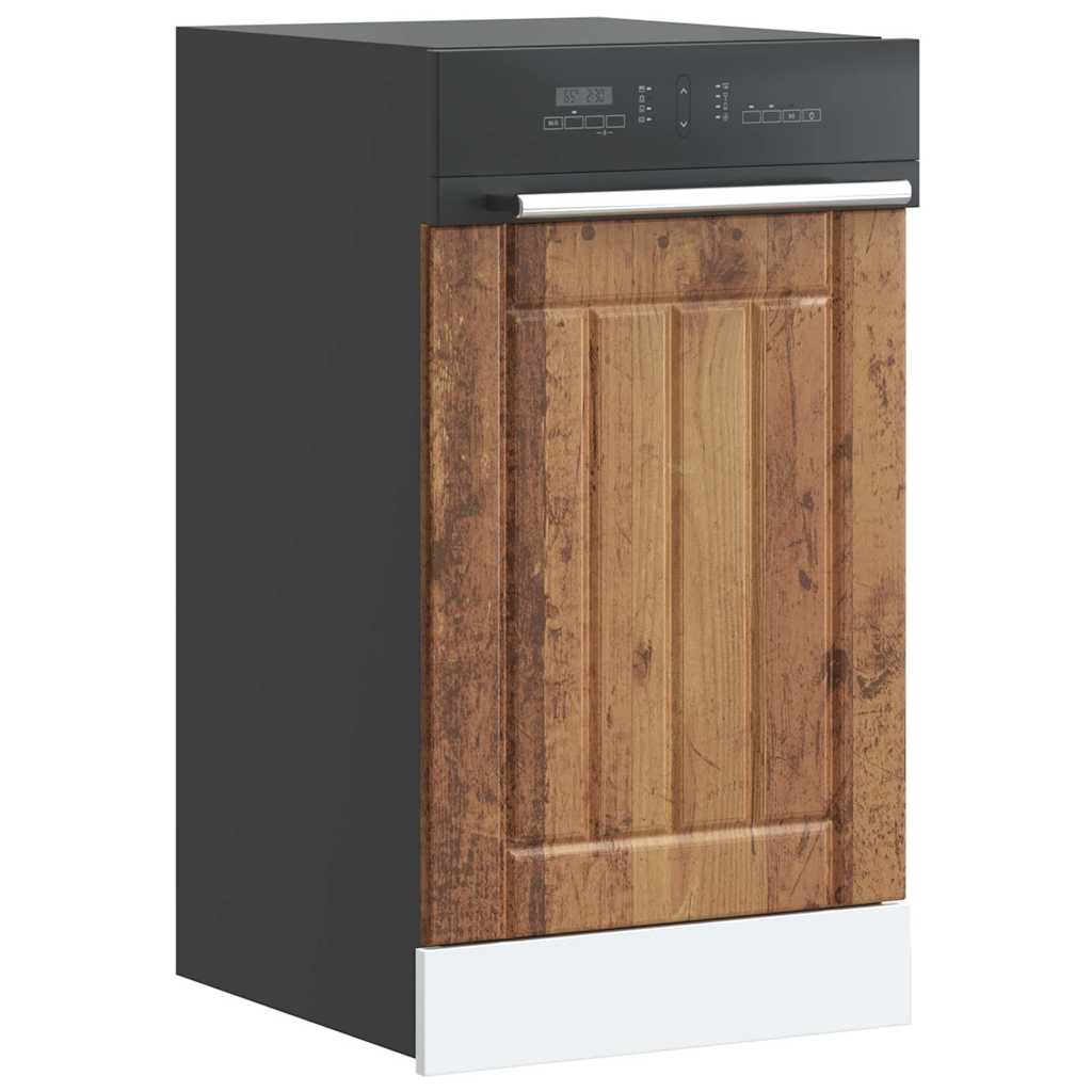 Панел за миялна машина, Lucca, старо дърво, инженерно дърво