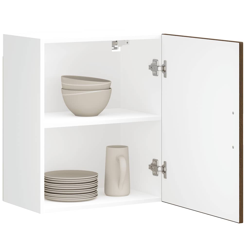 Кухненски стенни шкафове 2 бр Porto кафяв дъб инженерно дърво