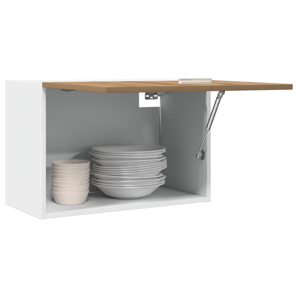 Висящ шкаф, дъб артизан, 60x31x40 см, инженерно дърво