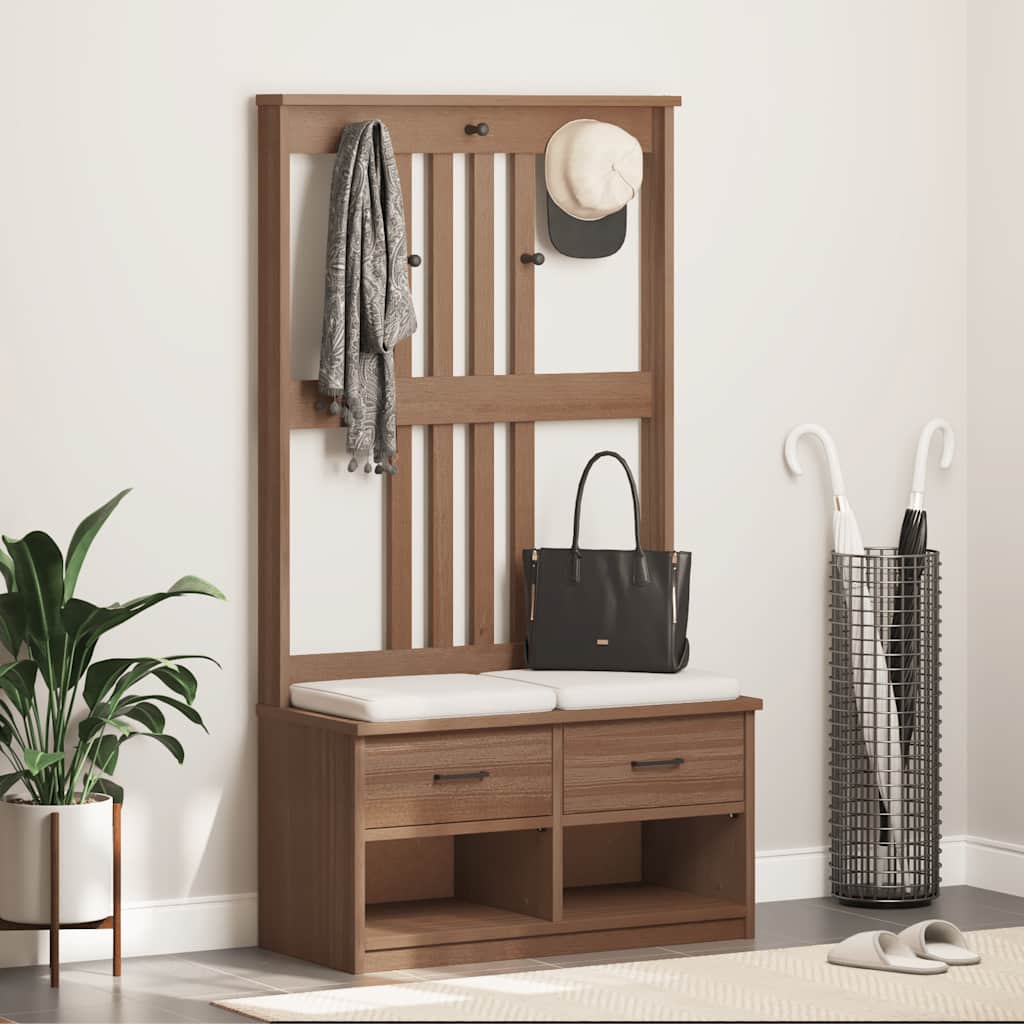 Дърво за антре SANDENS 87x40x159,5 cm масивна дървесина бор Дърво за антре SANDENS 87x40x159,5 cm масивна дървесина бор