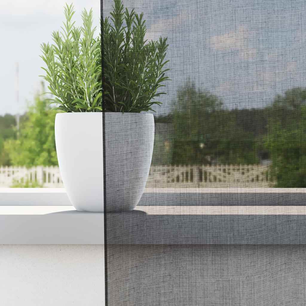 Пердета от воал с горна част, 2 бр, черно Пердета от воал с горна част, 2 бр, черно