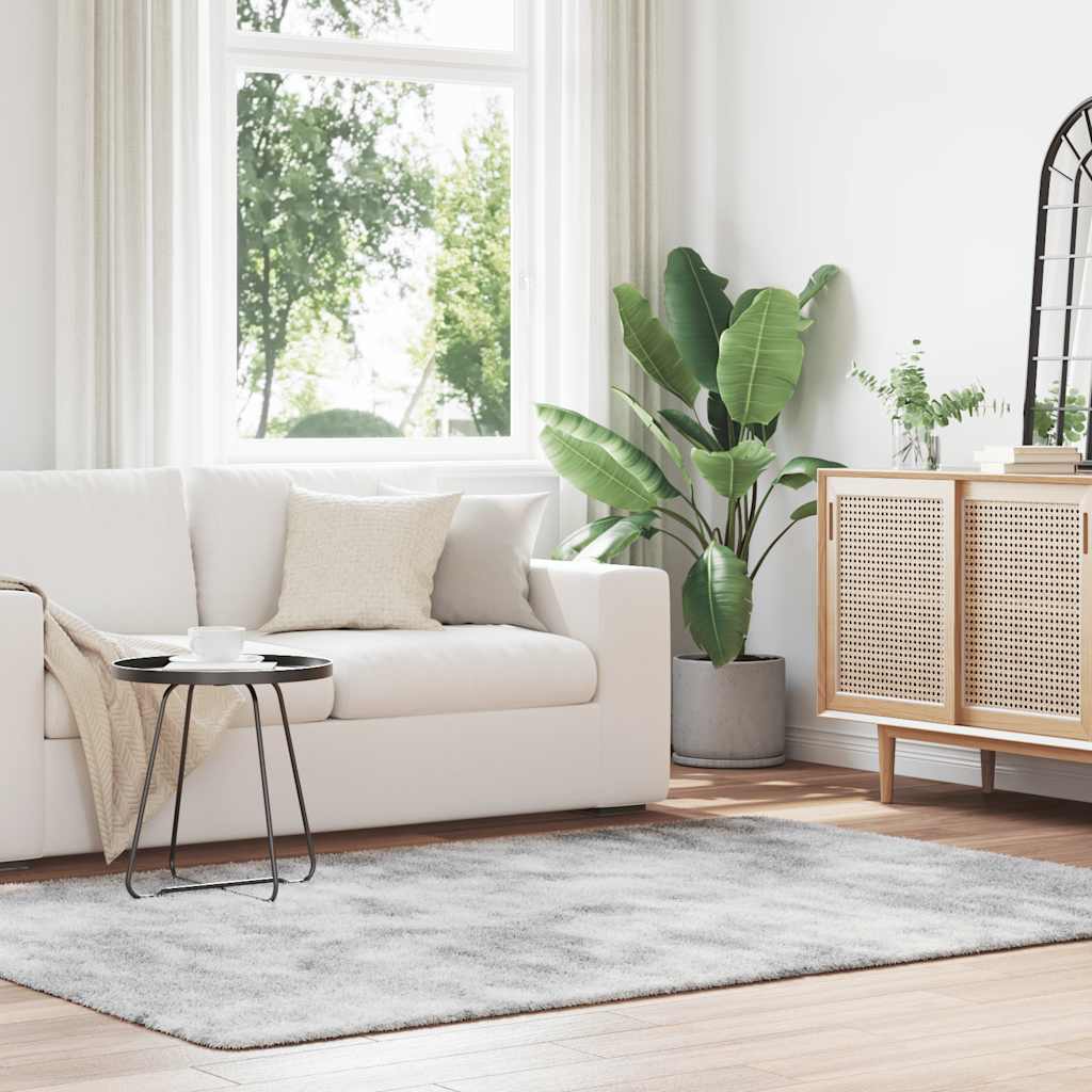 Шаги килим с дълъг косъм, NAVARRA, светлосив, 160x230 см