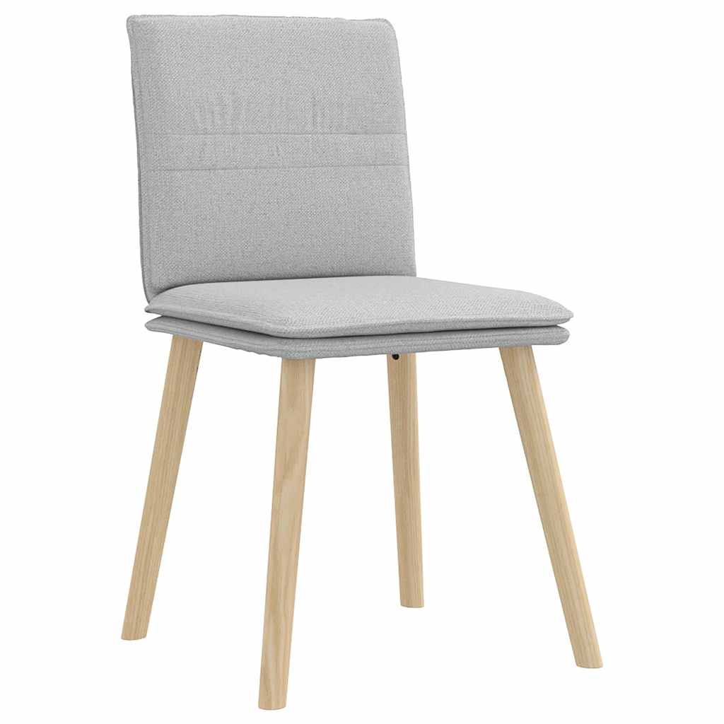 Трапезни столове 2 бр Cloud сив плат Трапезни столове 2 бр Cloud сив плат