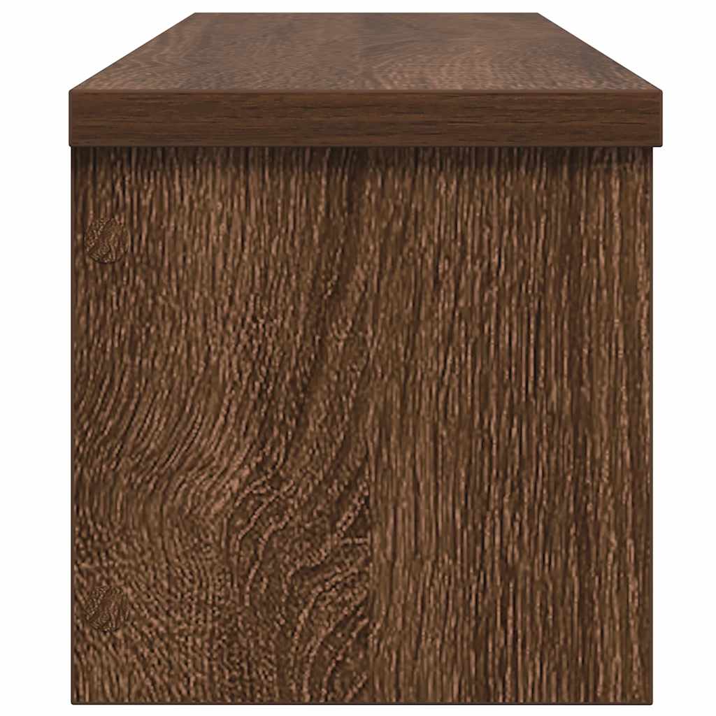 Кухненски стелаж за подреждане Кафяв дъб 60x15x16 cm Кухненски стелаж за подреждане Кафяв дъб 60x15x16 cm