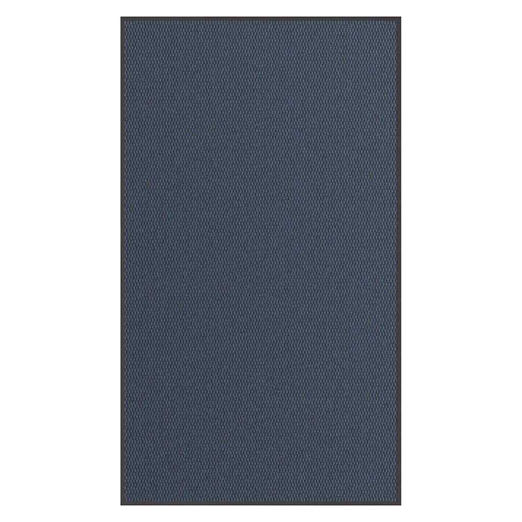 Изтривалка за врата синя 115x200 cm