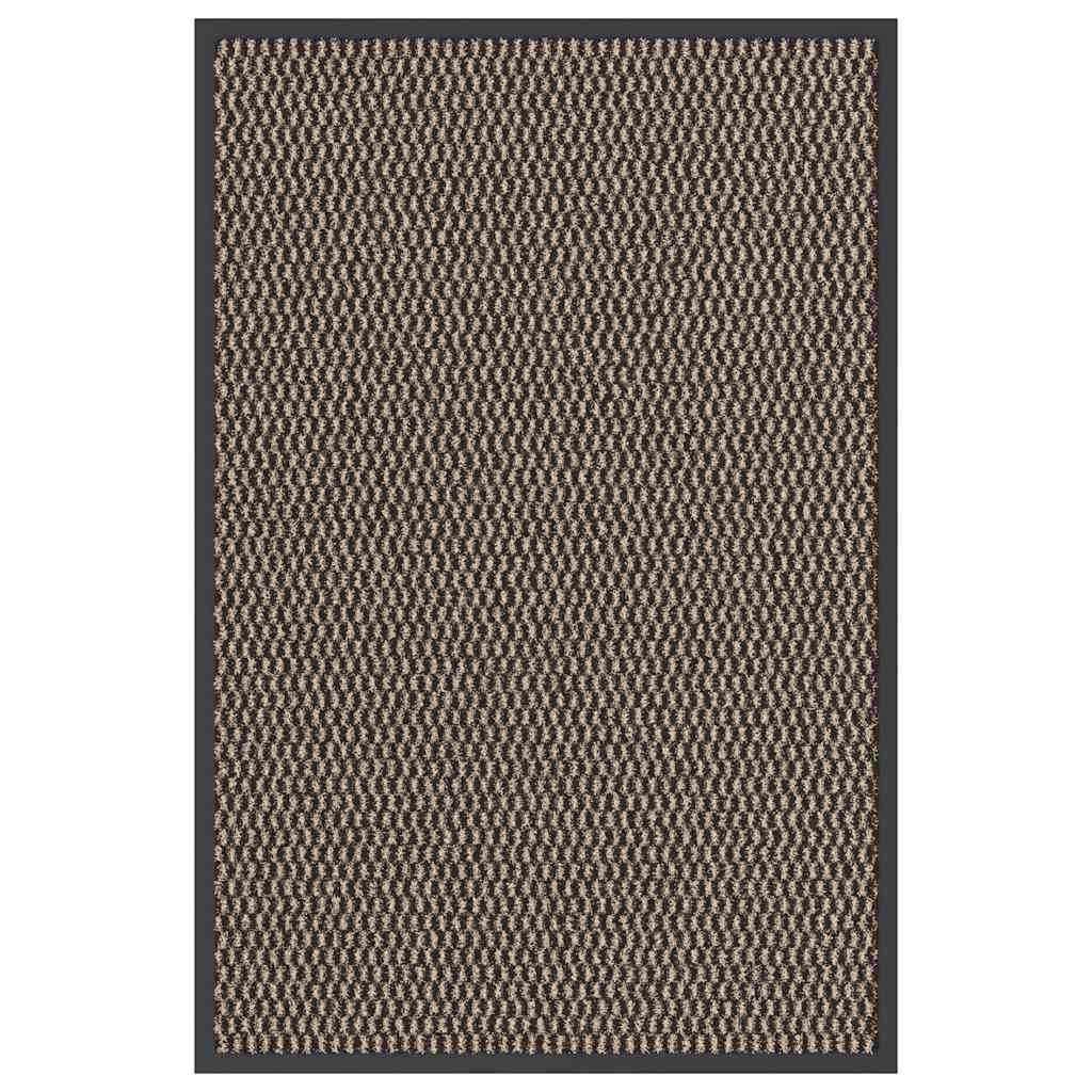 Изтривалка, кафява, 60x90 см