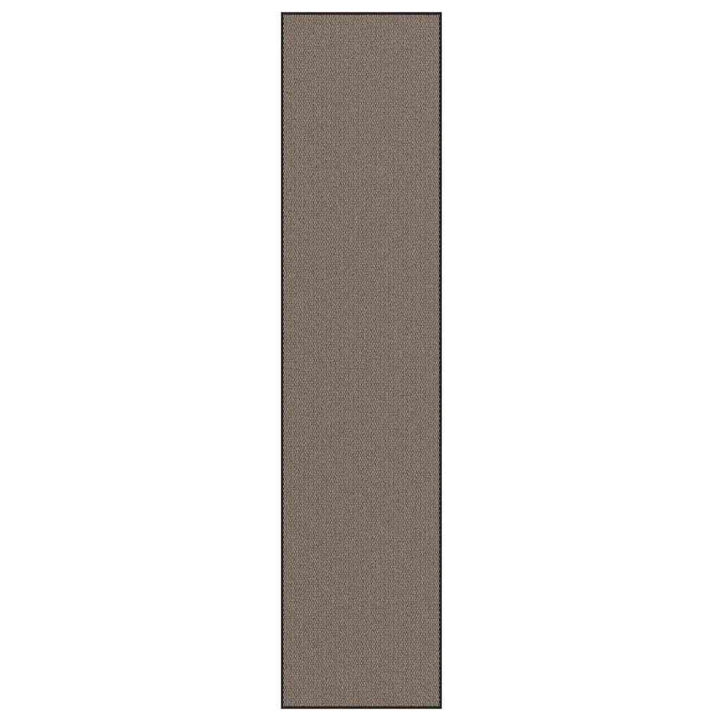 Изтривалка, кафява, 115x500 см