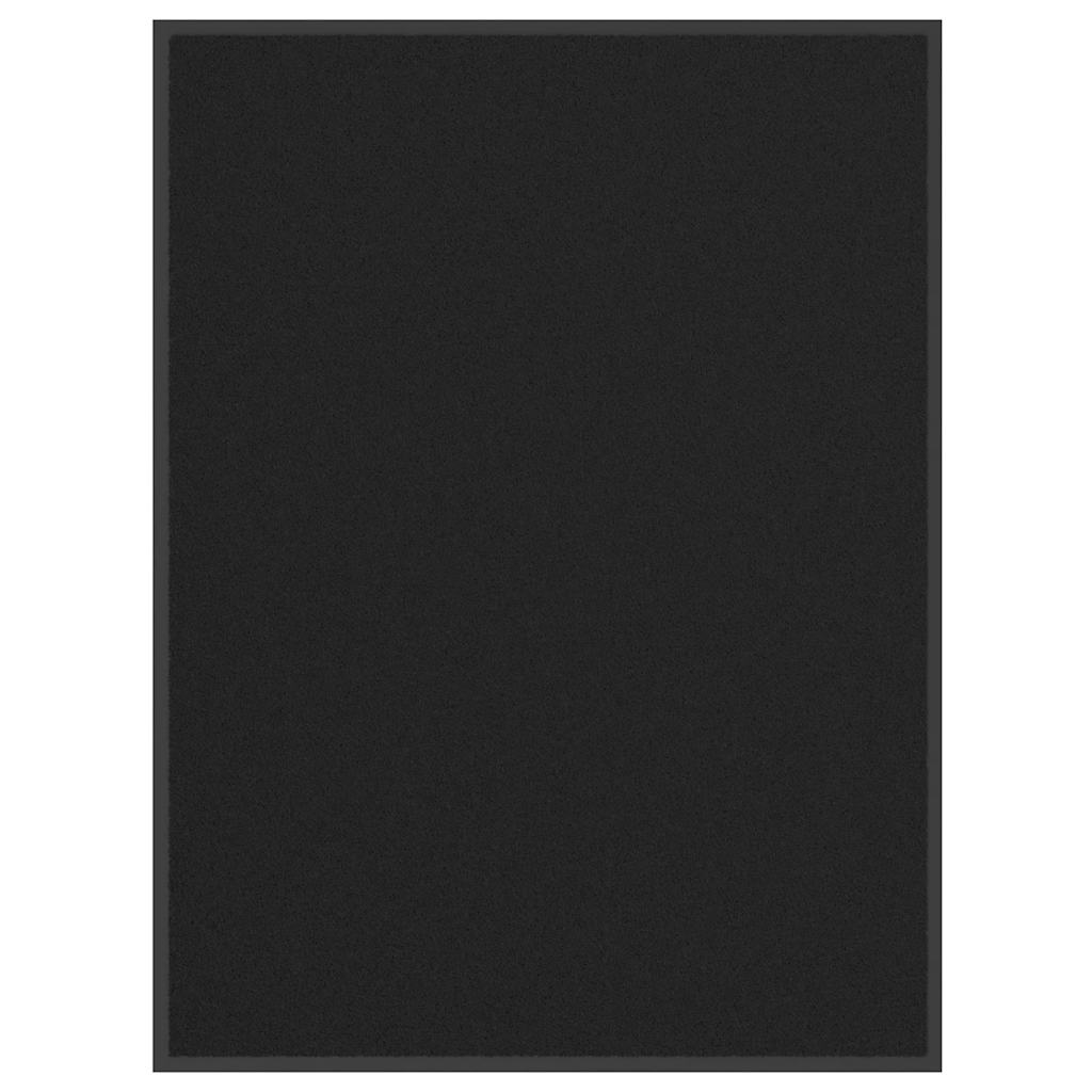 Изтривалка, черна, 80х120 см