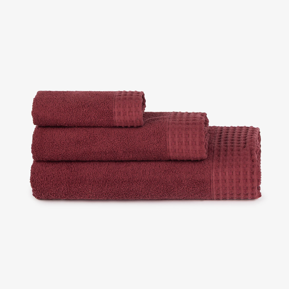 Хавлиена кърпа МЕДИТЕРА ЧЕРВЕНО, 30/50 Хавлиена кърпа МЕДИТЕРА ЧЕРВЕНО, 30/50