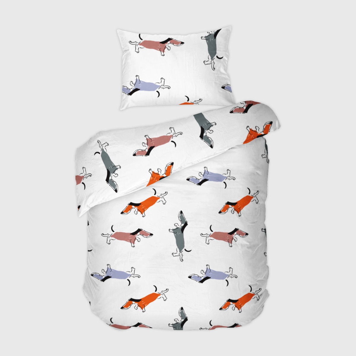 Спално Бельо БЕЗ долен чаршаф ДОГИ, 2 части