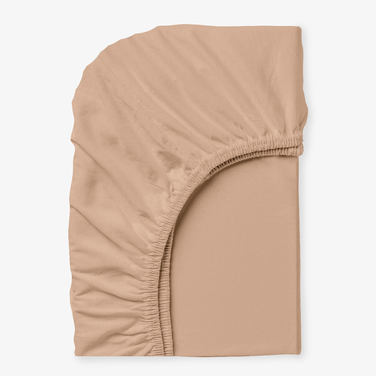 Чаршаф с ластик КАПУЧИНО, 200/200/25 см