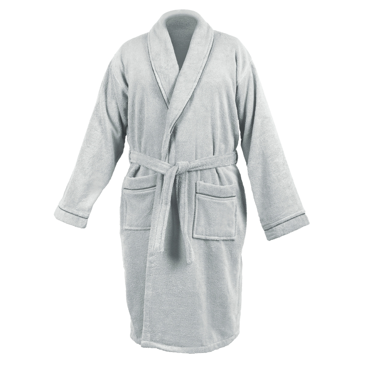 Качествен Халат за Баня, S/M, ХАВАНА СИВО Качествен Халат за Баня, S/M, ХАВАНА СИВО